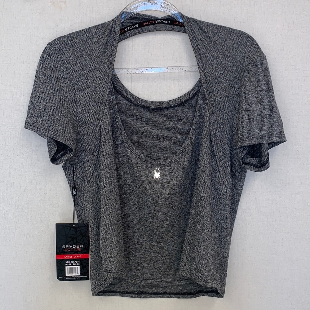 Spider Active Top • Sz L • NWT!